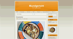 Desktop Screenshot of mundgericht.de